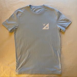light blue tee from american eagle!